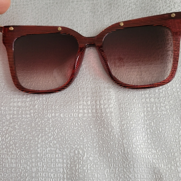 MCM sunglasses red lurex - Picture 3 of 10
